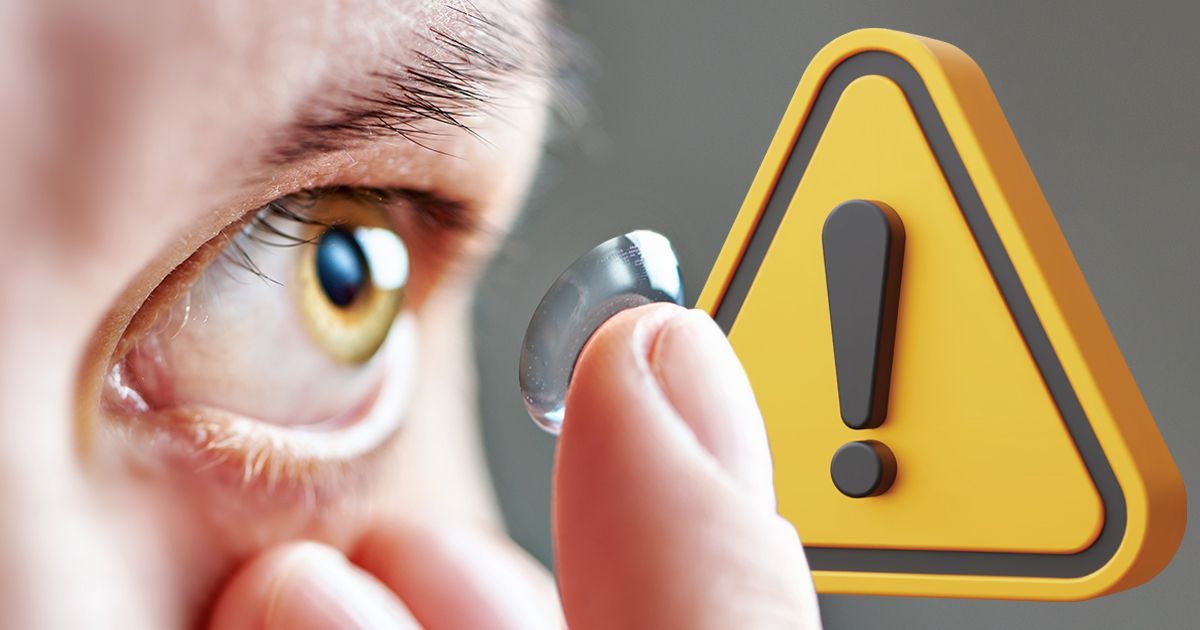 Quantos produtos químicos eternos estão em suas lentes de contato?
