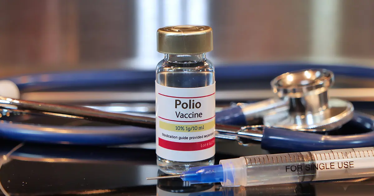 Como foi feita a vacina original contra a poliomielite?