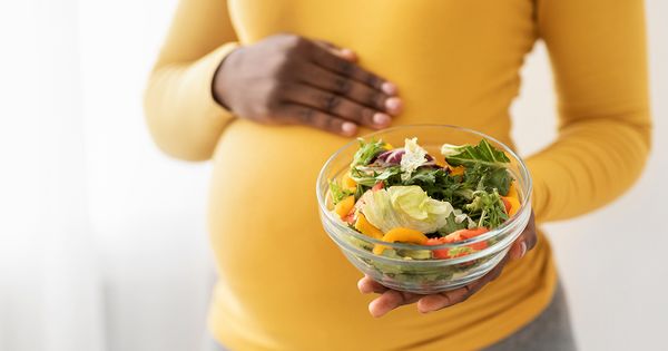 Como um plano de alimentação vegetariana pode afetar a gravidez