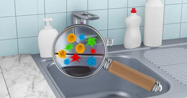 Qual objeto atrai mais germes em sua cozinha? Não é a esponja